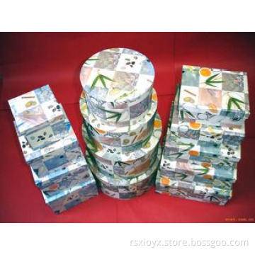 Recycled Cardboard Gift Boxes , Rectangle / Square / Circul